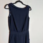 Boden Clarissa Navy Sleeveless Wide Leg Jumpsuit Blue Size 2P Photo 2