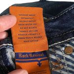 Rock Revival Jeans Women's Embellished Pockets Dark Wash Denim Skinny Jeans Photo 10