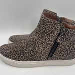 Gentle Souls NEW Shoes Size 9.5 Carter Animal Print Zipper Leopard Leather HiTop Photo 6