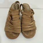 Matisse Mummy Sling Back Heeled Sandals Size 8.5 Beige Camel Brown Photo 5