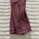 Lululemon Wunder Under Crop High Rise 21” Flocked Everlux Plumful Workout Size 8 Photo 5