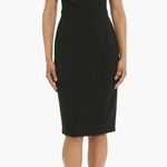 Maggy London NEW!  Tie Neck Puff Sleeve Scuba Crepe Dress Photo 0