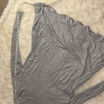 Free People Boho  Gray Long Sleeve Tunic Photo 5