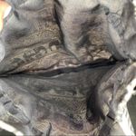 HANDMADE Boho Elephant Mandala Print Crossbody Pouch Bucket Bag Purse Small White Photo 5