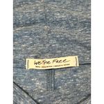 We The Free by Free People Heather Blue Batwing Wide Neck Top Women's Size S Photo 4