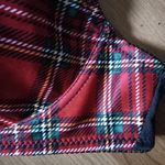 Spirit  Halloween M Scottie Girl Crested Red Plaid Underwire Bra Costume Photo 2