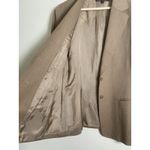 Lafayette 148 Wool Two Button Blazer Jacket Camel Tan Office Career Classic Photo 11