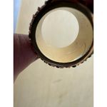 Swavorski Ring / Swarovski Crystals / Black crystals / Gone tone / EUC Photo 3