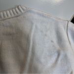 Vintage 70s 80s Cheerleader Stripe Pullover Sweater Academia Collegiate School Red Size XL Photo 9