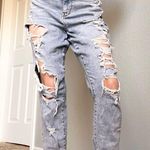 American Eagle  Destroyed Super Hi Rise Jeans Photo 1