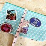 Estée Lauder  Travel Passport Stamp Cosmetics Bag Photo 7