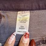 Maurice's  Pants Womens 22W Short Dark Purple Stretch Workwear Trendy Jeggings # Photo 3