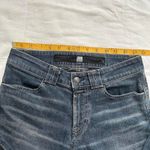 Marithe Francois Girbaud le Jean medium wash mid rise capri denim jeans Sz small Blue Photo 5