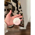 Full Circle Trends NWT Women’s Funky Plus Size Deep V Neck Cheetah Sweater 2XL Photo 3