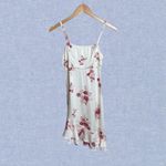 Live to be spoiled 🛎️ 5/$20  Floral Dainty Polka Dot Asymmetrical Mini Dress XS Photo 1