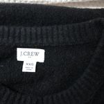 J.Crew NWOT crewneck wool-blend long-sleeve sweater, Black, XXS Photo 5