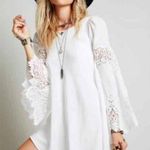 For Love & Lemons  Festival Bell Sleeve Dress Size Xs White Photo 1