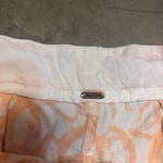 Free People Love So Right Wide Leg Womens 2 Hippie Boho Pants Peach flowers Photo 1