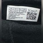 Toms NEW  Bryce High Top Black Suede Slip-On Sneaker Women’s 6.5 Boho Gorpcore Photo 2