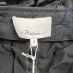 3.1 Phillip Lim NEW Black Satin Tapered Leg Ankle Cropped Joggers Pants 4 Photo 1