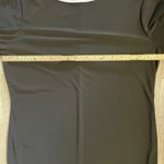 Nik And Nash Womens Dress Sz L Black Long Bell Sleeves Midi Boat Neck Photo 4