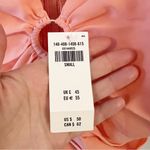 Abercrombie & Fitch  Ruched Coral Pink O Ring Cropped Tank Top Small NEW Photo 4