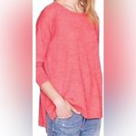 J.Crew  Women's Orange Knit Long Sleeve Crew Neck Sweater S Photo 6