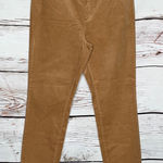 Loft Ann Taylor NWT Size 31/12 Tan Corduroy High Rise The Skinny Pants Photo 0