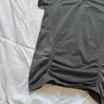 Athleta  Womens Size Large Fastest Track Gray Camo Short Sleeve Athletic Shirt Photo 1