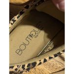 CORKYS Boutique Espadrille Leopard Sneakers Boho Animal Quiet Luxury Size 6 Brown Photo 4