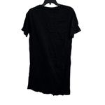 n:philanthropy  Black Leonardo Knot Front Short Casual Shirtdress Black Med New Photo 24