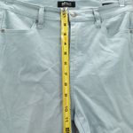 Buffalo David Bitton  Blue Havana High Rise Soft Stretch Beach Ankle Pants 6/28 Photo 6