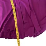 Thea Dora Womens Stretch Crystal Cocktail Dress Size 6 Magenta HOCO Prom Event Pink Photo 5