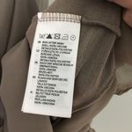 H&M Taupe Brown Ruffle Sheath Shift Dress  Medium Photo 5