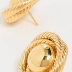 AUREUM Naomi Earrings in Gold One Size Womens Photo 0