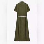 ZARA  belted midi dress Photo 3