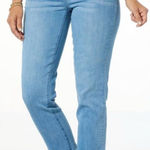 Democracy AB Technology High Rise Slim Straight Jeans Blue 2 NWT Photo 0