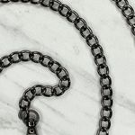 Black Chain Link Purse Handbag Replacement Strap 47" Crossbody Shoulder ✨ Photo 8