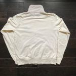 FILA USA White and Burgundy Turtleneck Full Zip Y2K Style Sweater Sz Small Photo 5