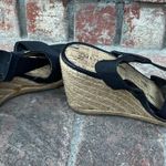Merona Black Strappy Criss-Cross Espadrille Wedges | Photo 2
