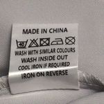 NWT AREA STARS Grey Liz Pant Dress Pants Belt Loops Polyester Large Gray Photo 7