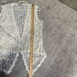 Gina Blaneź Vintage 80s 90s Y2K Off White Patchwork Lace Vest Size L Photo 6