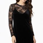 Abercrombie & Fitch Abercrombie Black Velvet Mini Slip Dress Adjustable Straps S Goth Whimsygoth Photo 0