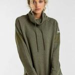 Gymshark Black Slouch Cowl Neck Sweatshirt Pullover Hoodie Size M Photo 1