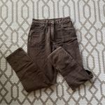 L.A. Blues Vintage  brown corduroy high rise mom jeans straight leg size 6 Photo 0