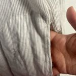 Free People  Hearts & Colors Long Sleeve Shirt Size M Stripe Floral Pockets Photo 3