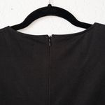 Maacie Black Mesh Swiss Dot Sleeve Maternity Bodycon Dress Size Medium Photo 6