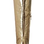Vince Camuto  Stacked Heel Knee High Fashion Boots, Prosecco Foil Size 11M NWT Photo 2