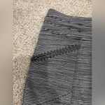 Athleta  Modern Metro Grey Stretch Striped Golf Tennis Skirt Skort Women's S Photo 11