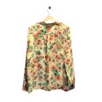 Wilfred Free Briona Tie Dye Button Down Shirt Yellow Size L Boho Minimalist Cute Green Size L Photo 10